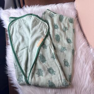 Bambino Land Triple Layer Muslin Blanket Turtles